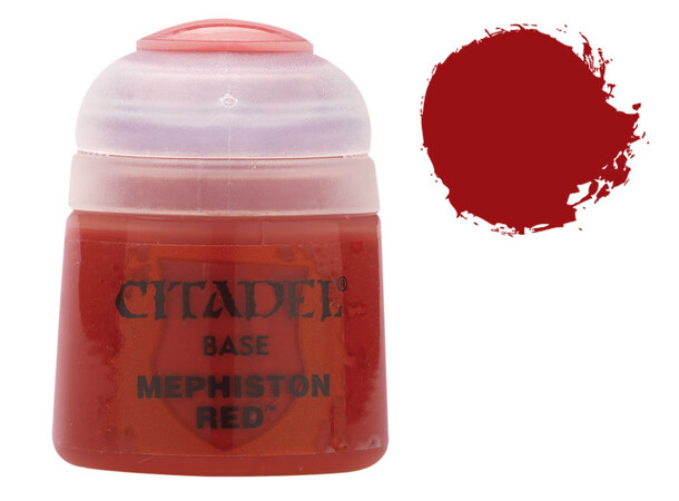 Warhammer Colour Base Mephiston Red Tidigare Citadel Colour 
